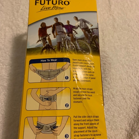 Futuro Supporting Cushion Pads | Back Support - Picture 3 of 6